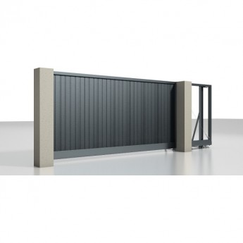 Откатные ворота ALUTECH серии Prestige 5000×2000 мм Откатные ворота ALUTECH серии Prestige 5000×2000 мм