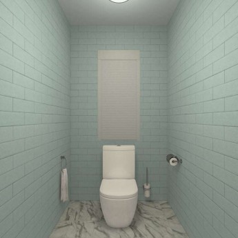 Сантехнические рольставни ALUTECH Trend 700x1500 мм Сантехнические рольставни ALUTECH Trend 700x1500 мм